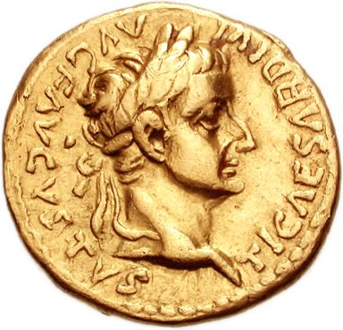 File:Aureus of Tiberius.jpg