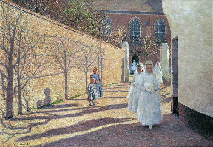 File:Emile Claus - First Communion.jpg