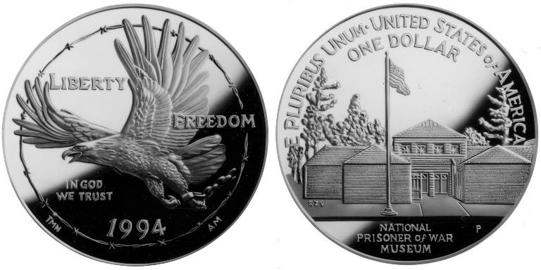 File:1994 Prisoners of War Proof Dollar.jpg