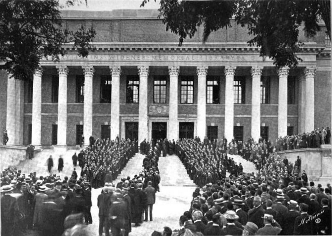 File:HarvardUniversity WidenerLibrary Dedication.png