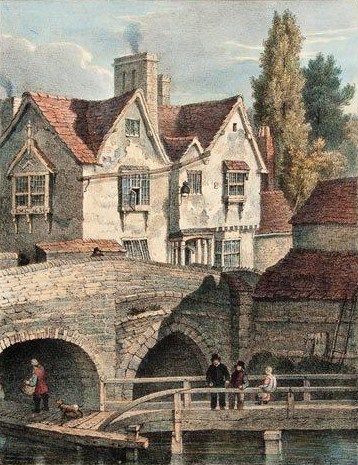 File:Old buildings on the West bridge, Leicester.jpg