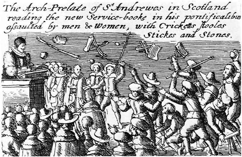 File:Riot against Anglican prayer book 1637.jpg