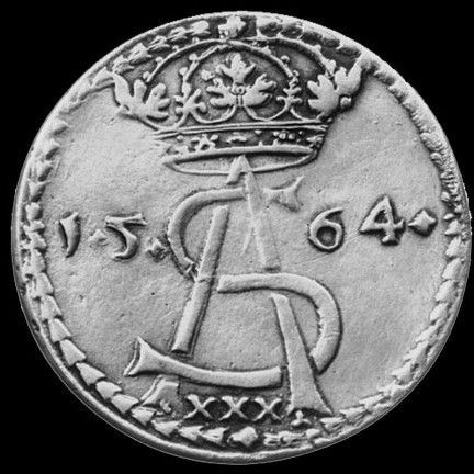 File:Sigismund Augustus 1 Thaler (1564) obverse.jpg