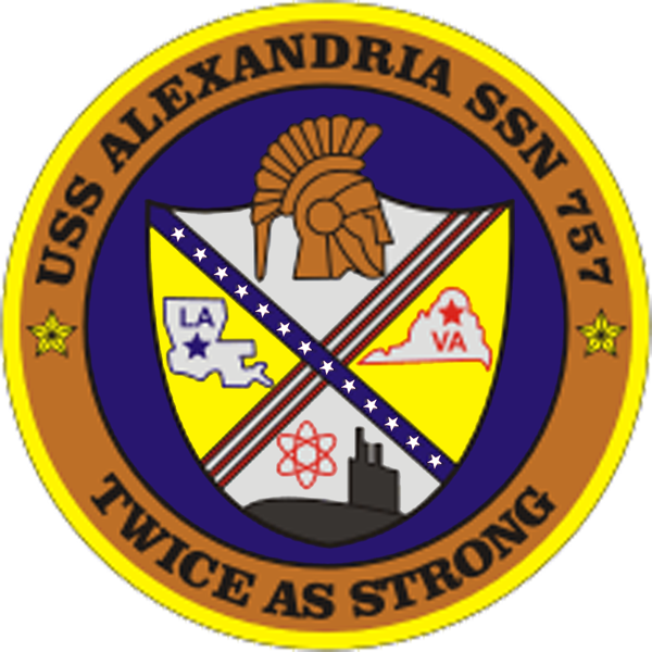 File:USS Alexandria SSN-757 Crest.png