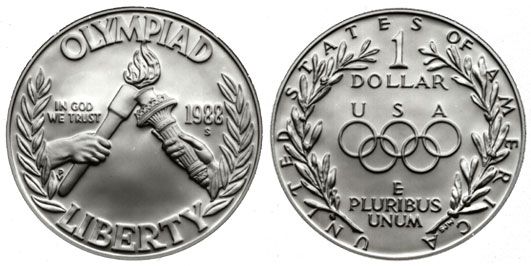 File:1988 Olympic Silver Dollar Obverse & Reverse.jpg