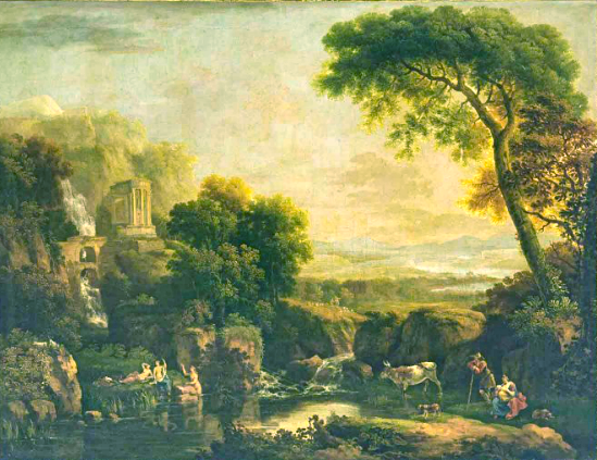 File:An Italianate wooded river landscape.png