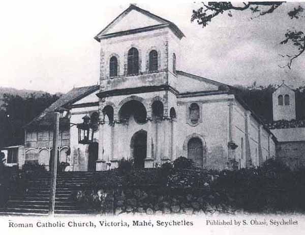 File:Church Victoria Seychelles 1900s.jpg