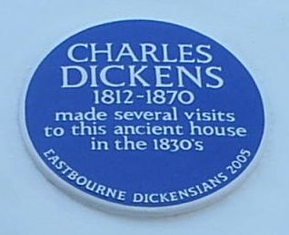 File:Eastbourne - Charles Dickens Plaque.jpg