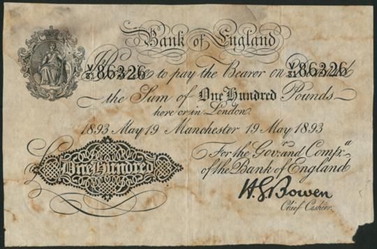 File:Bank of England 1938 £100 banknote.jpg