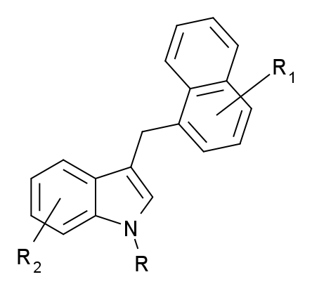 File:Naphthylmethylindole structure general.png