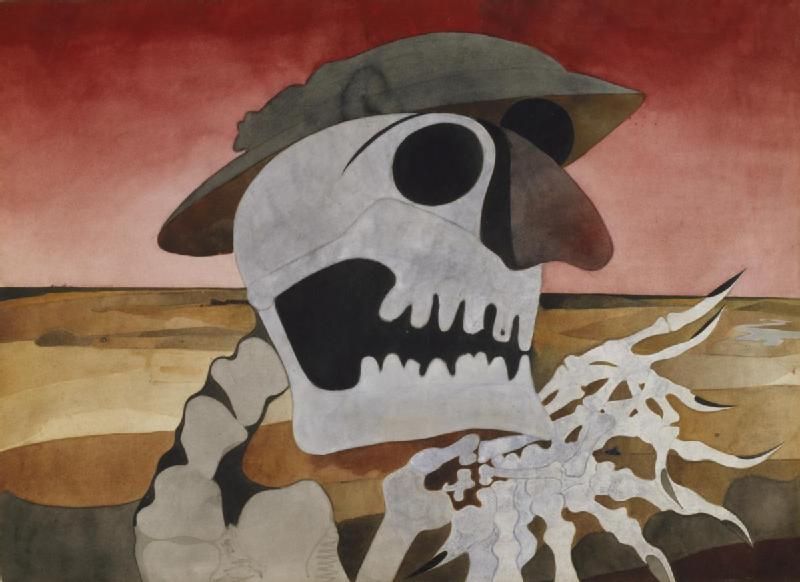 File:Skull in a Landscape Art.IWMART15554.jpg