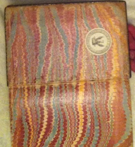 File:1760 King James Bible, Marbled end boards.png