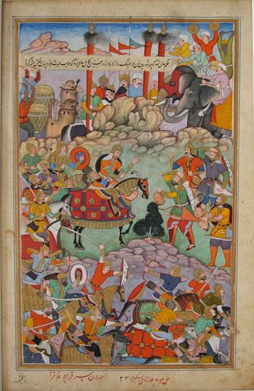 File:Humayun Receives the Head of Qaracha Khan.jpg