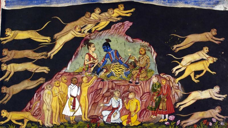 File:Vanaras search sita.jpg