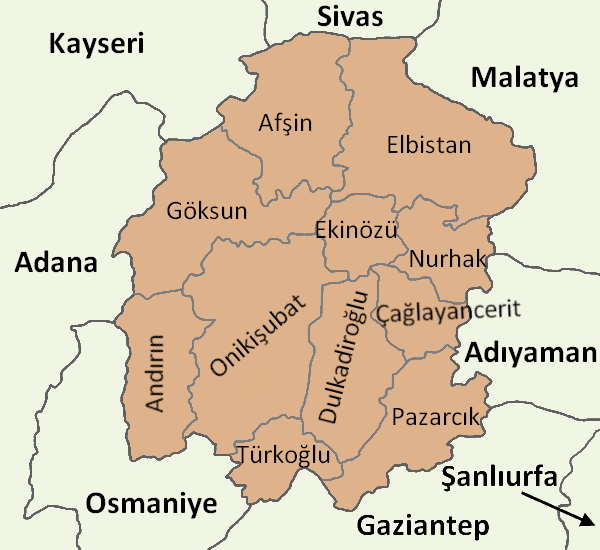 File:Kahramanmaraş location districts.png