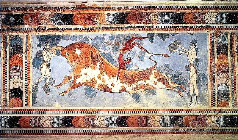 File:Knossos Bull-Leaping Fresco.jpg