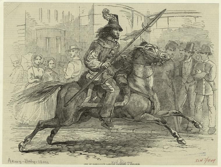 File:One of Garibaldi's lancers carrying a dispatch.jpeg