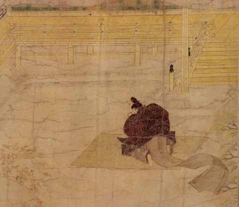 File:Ban Dainagon Ekotoba Minamoto no Makoto praying.jpg