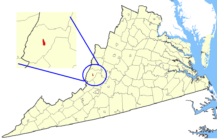 File:Map showing Covington city, Virginia.png