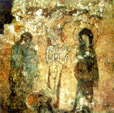 File:Fresco in Vilnius Cathedral crypt.jpg