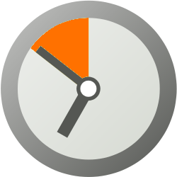 File:Pictogram voting wait orange.png