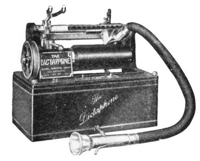 File:Dictaphone cylinder machine.jpg