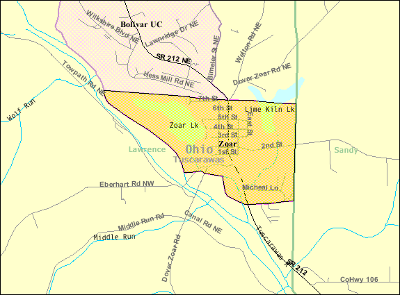 File:Detailed map of Zoar, Ohio.png