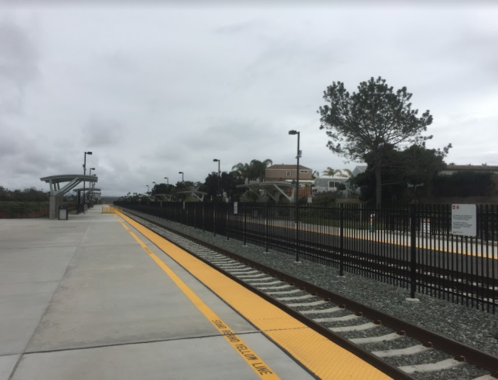 File:NCTD-SANDAG Renovated Carlsbad Poinsettia Station..png