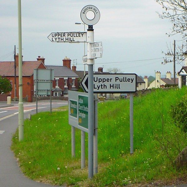 File:Roadsign in Bayston Hill (geograph 409880).jpg