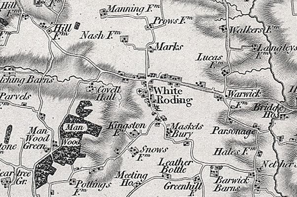 File:White Roding, Essex, Ordnance Survey map 1805.jpg