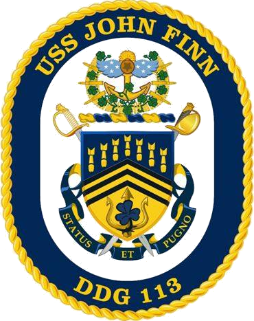 File:USS John Finn DDG-113 Crest.png