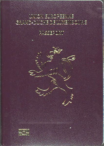 File:Luxembourgish Passport Front Cover.jpg