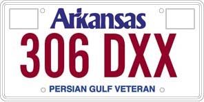 File:Arkansas Persian Gulf Veteran license plate.jpg