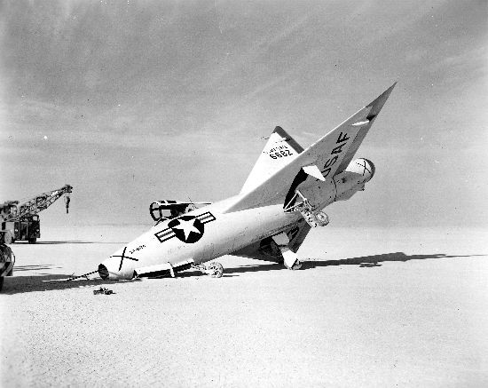 File:Convair XF-92A accident front.jpg