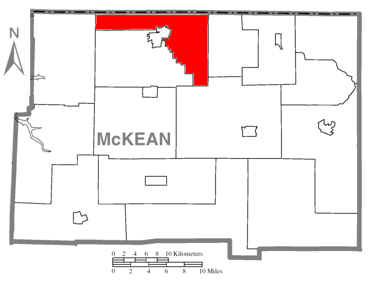 File:Map of McKean County Highlighting Foster Township.PNG