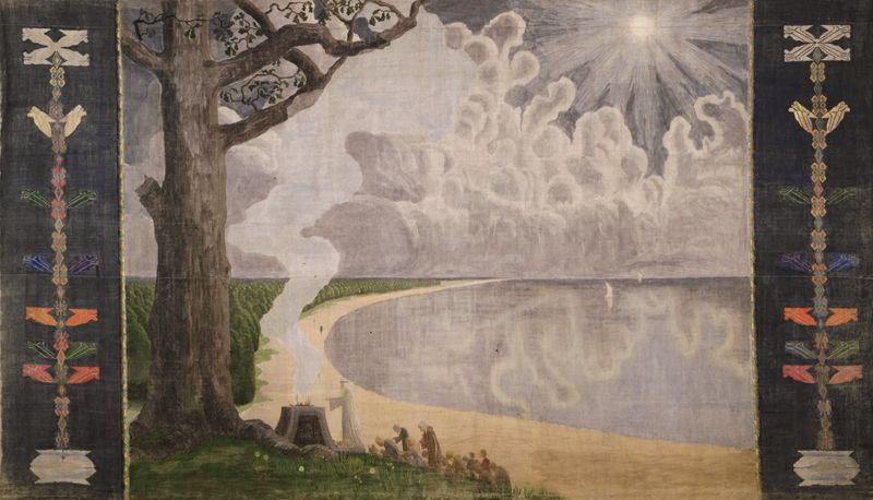 File:Rūta Society backdrop by Čiurlionis.jpeg