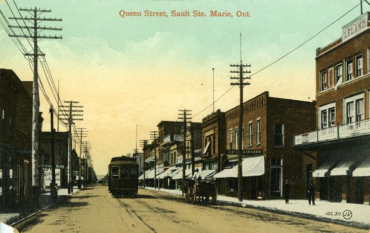 File:Queen Street streetcar, Sault Sainte Marie -a.jpg