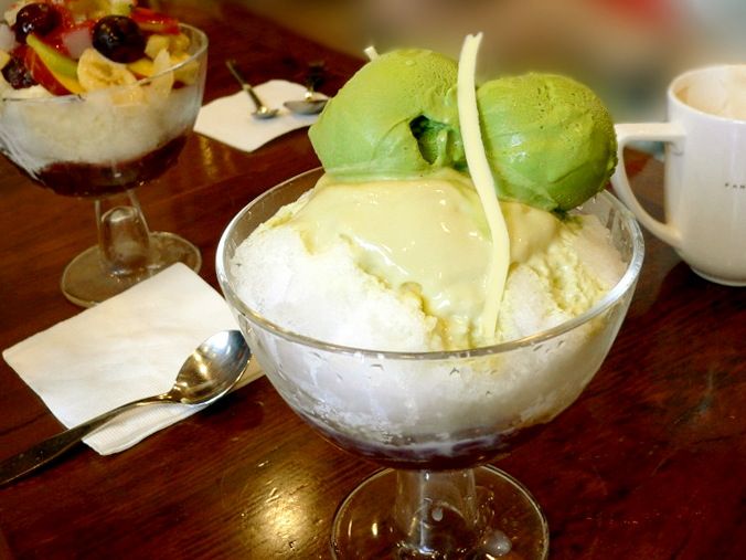 File:Korean shaved ice-Green tea bingsu-01.jpg