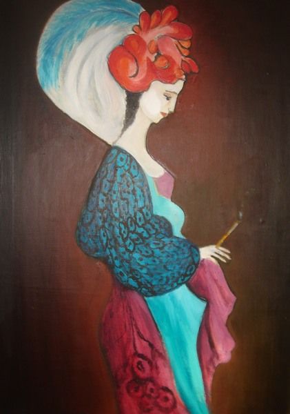 File:Young Baroneza 2013 ol on Canvas 70cmx50cm.jpg