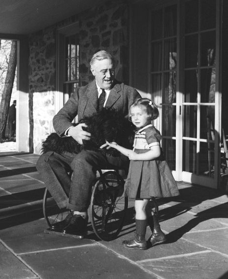 File:Roosevelt in a wheelchair.jpg