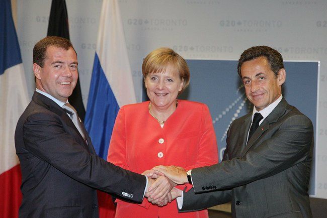 File:Medvedev Merkel Sarkozy at Toronto G20.jpg