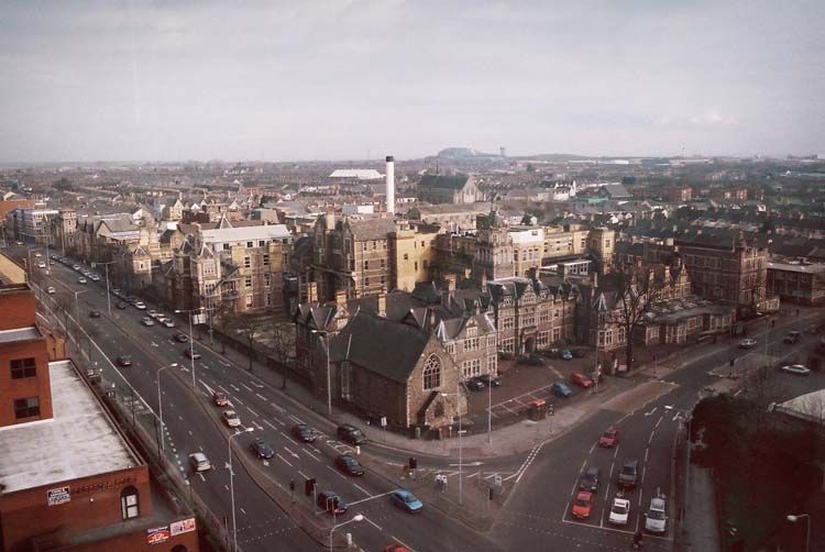 File:Cardiff Royal Infirmary aerial view.jpg