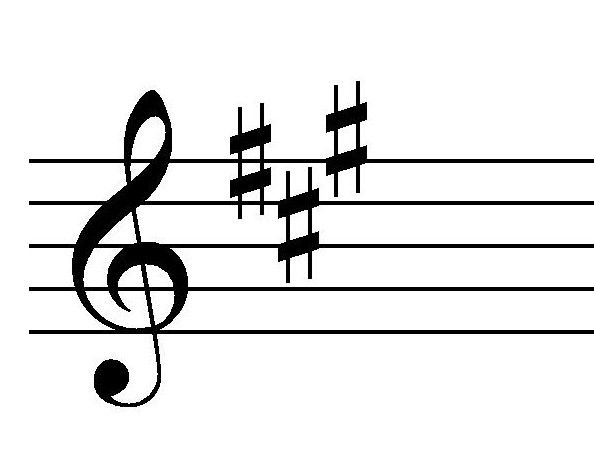 File:Key Signature A major.jpg