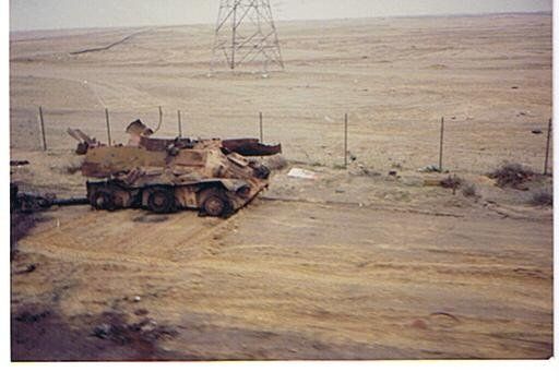 File:Destoyed Iraqi APC, February 1991.jpg