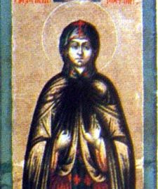 Virgin-martyr Theodosia of Tyre.