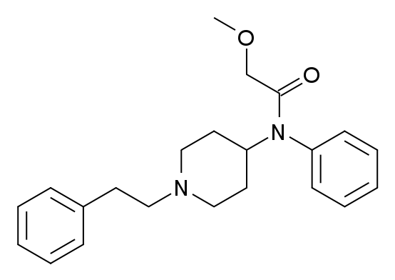 File:Methoxyacetylfentanyl structure.png