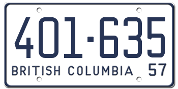 File:Canada British Columbia license plate 1957 graphic.png