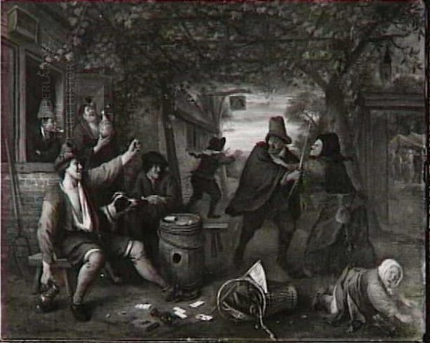 File:Jan Steen - Het Geweldig Krakeel.jpg