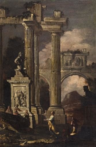 File:Abraham Genoels - Italian Landscape with Ruins.Jpeg