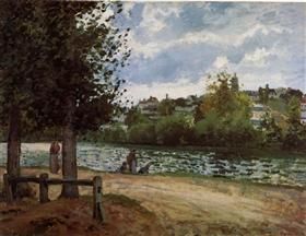 File:Pissarro - the-banks-of-the-oise-at-pontoise-1870.jpg